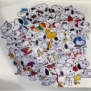 PEANUTS Snoopy stickers, pack of 50